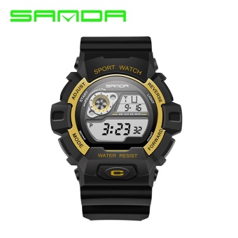 2017 SANDA Digital Watches Men Military Army Watches Water Resistant Date Calendar LED Sports Wrist Watches Relogio Masculino 112 -...