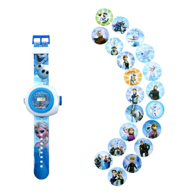 3D Cartoon Projection Watches Doraemon Ultraman Batman Toys Kids Children - intl bán chạy