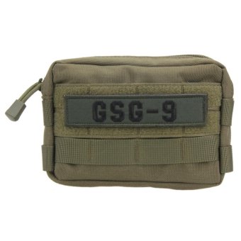 600D Tactical Military Molle Utility Accessory Magazine Pouch Bag (Green) - intl  