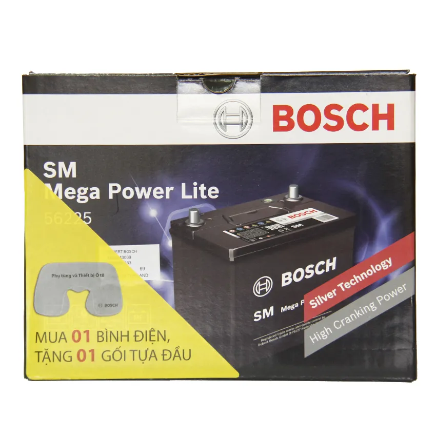 Giá Bình Ắc Quy Xe Hơi Ôto Khô BOSCH Xe Kia Carens Xăng Dầu Tất cả các đời