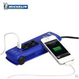 Adapter inverter chuyển điện 12v lên 220v dùng trên ô tô Michelin 72001ML (Xanh).