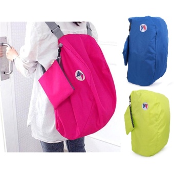 Balo Túi Du Lịch Gấp Gọn Chống Thấm Carry Bag ( màu ngẫu nhiên )  