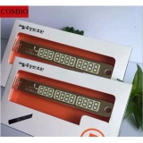 Bộ 02 thẻ ghi số điện thoại gắn kính xe hơi