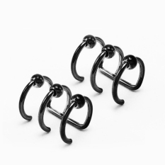 Bộ 2 bông tai kẹp inox bt232