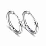 Bộ 2 bông tai khoen tròn khuyên tai tròn phong cách hàn quốc