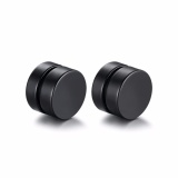 Bộ 2 bông tai nam châm inox 9mm nc108