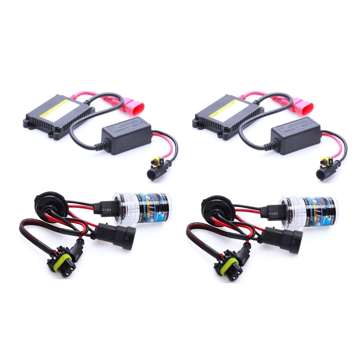 Bộ 2 đèn xenon HID xe oto 35w 9005 6000K 12V sáng TRẮNG