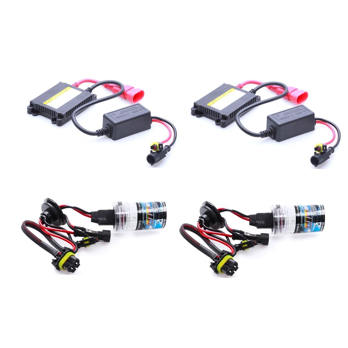 Bộ 2 đèn xenon HID xe oto 35w H11 6000K 12V sáng TRẮNG ( giá 2 bóng + 2 ballast )