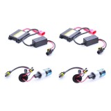 Bộ 2 đèn xenon HID xe oto 35w H7 6000K 12V ( sáng TRẮNG ) ( giá 2 bóng + 2 ballast )