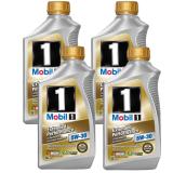 Bộ 4 Bình Nhớt Tổng Hợp Cao Cấp Mobil 1 SAE 5W30 946ml 1L