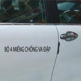 [Hỗ trợ lắp đặt tại Hà Nội] Bộ 4 miếng cao su dán cánh cửa xe hơi