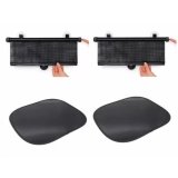 Bộ 4 Tấm màn che nắng phim cách nhiệt và màn che cửa sổ đôi cho ô tô HH504