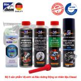Bộ 5 sản phẩm Bluechem Làm sạch và Bảo vệ Động cơ CommonRail-Diesel