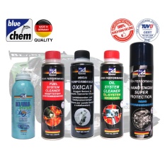 Bộ 5 sản phẩm Bluechem Làm sạch và Bảo vệ Động cơ Xăng