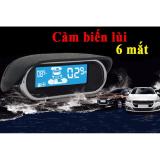 Bộ cảm biến lùi và cảnh báo va chạm 6 mắt Led LCD AutoPlaza