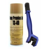 Bộ chai xịt vệ sinh sên chống rỉ Ts-40 + Bàn chải vệ sinh sên