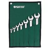 Bộ cờ lê hai đầu miệng 7 chi tiết 6-21mm sata 09073