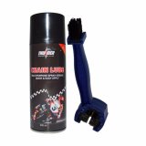 Bộ combo bàn chải chà sên và chai xịt sên thunder chainlube 400ml