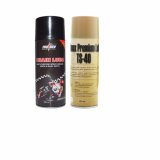 Bộ chăm sóc chai vệ sinh ts40 và bảo dương thunder chain lube 400ml