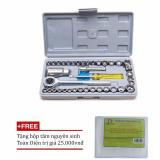 Bộ dụng cụ sửa chữa ô tô và xe máy GT6080 + Tặng hộp tăm nguyên sinh TD