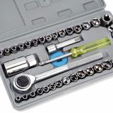 Bộ dụng cụ sửa chữa ôtô và xe máy 40 món - Bộ dụng cụ mở bu lông ốc vít, bộ dụng cụ sửa chữa ô tô xe máy, bộ dụng cụ đa năng 40 chi tiết