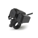 Bộ sạc 5v cho xe máy tích hợp cổng sạc xe hơi .