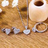 Eropi -bộ trang sức bạc pure heart