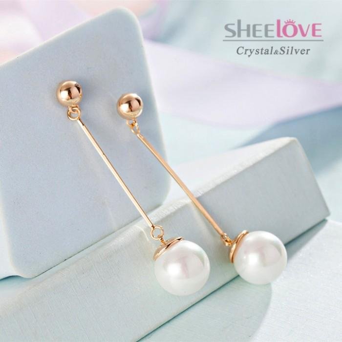Bông tai Nữ ngọc trai Giá sỉ Mẫu mới nhất long lanh sang trọng Hàn Quốc Chất lượng cao cấp Phụ kiện quần áo Siêu rẻ 2019 HKE-11206