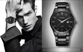 Bounabay Brand Watch Curren Luxury Men Fashion Business CalendarWatch Men Water Resistant Quartz 8106 - intl  