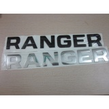 Mua sản phẩm Chữ dán Ranger 3D đen cá tính nổi bật giữa đám đông cho xe hơi