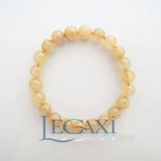 Chuỗi Vòng Đeo Tay Đá Thạch Anh Tóc Vàng Tự Nhiên 8mm Qa31 Legaxi