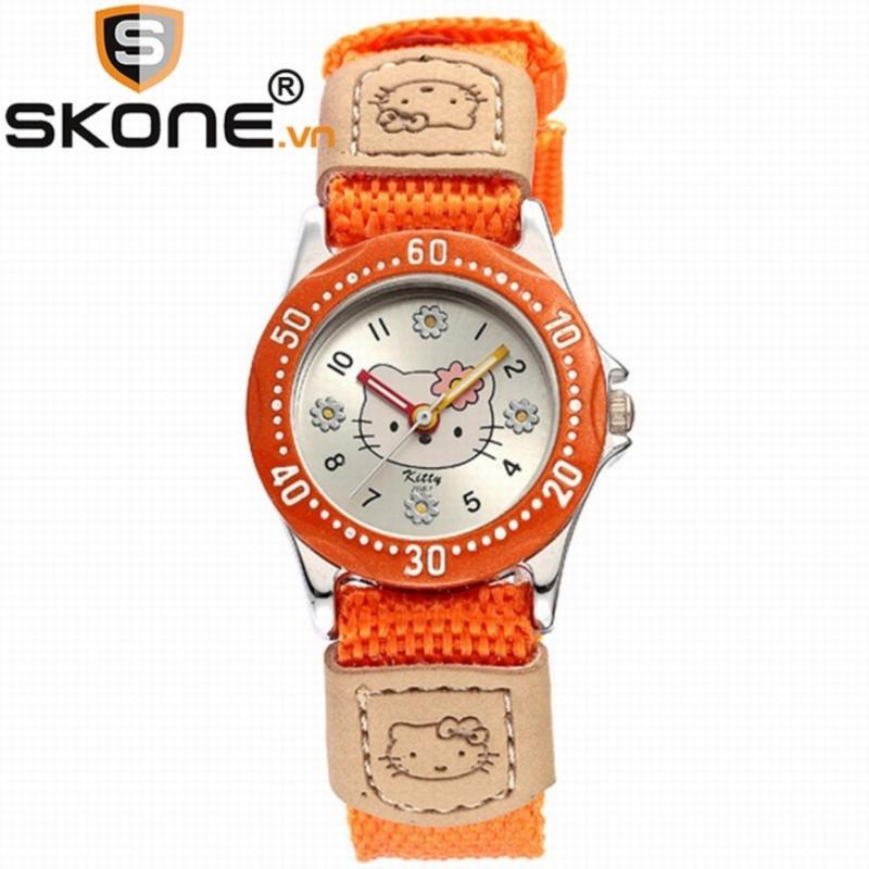 Nơi bán Combo 02 đồng hồ bé gái SKONE - dây dù 2667-2-D