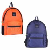 [HCM]Combo 2 Balo du lịch gấp gọn (cam + xanh đen)