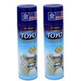 [HCM]COMBO 2 Chai Xịt Nội Thất Đánh Bóng Da  Nhựa  Vỏ Xe Toyo ( MÀU XANH )