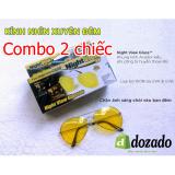 Combo 2 kính mắt nhìn xuyên đêm night view glass2.1