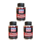 Combo 3 Dung dịch vệ sinh kim phun xăng buồng đốt ô tô - xe máy Liqui Moly Additive Shooter 80ml