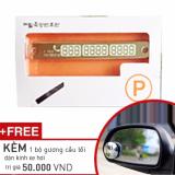 combo bảng ghi số điện thoại và bộ 02 gương cầu lồi cho ô tô