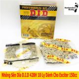 Bộ Nhông Sên Dĩa 10 Ly 428H D.I.D Dành Cho Exciter 150cc