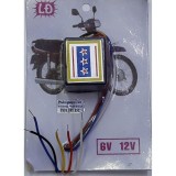 Cục đá đèn chớp 4 xi nhan xi nhan Hazard dành cho tất cả xe máy 12v - Phụ Tùng Bosch Chính Hãng