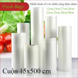 Cuộn túi hút chân không một mặt nhám rộng 15cm dài 500cm