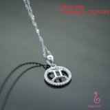 Bộ dây chuyền 12cung hoàng đạo trang sức bạc Ý S925 Bạc Xinh - Cung Song Tử P0155