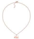 Dây chuyền bạc ý mạ vàng 14k - dc002