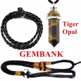 Dây chuyền đá opal mắt hổ tự nhiên stone bank