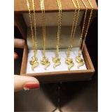 Dây chuyền vàng tây 10k hồ ly