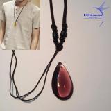 Dây chuyền, vòng cổ nam nữ phong cách Hán Quốc hiệu - DC-002-Tím