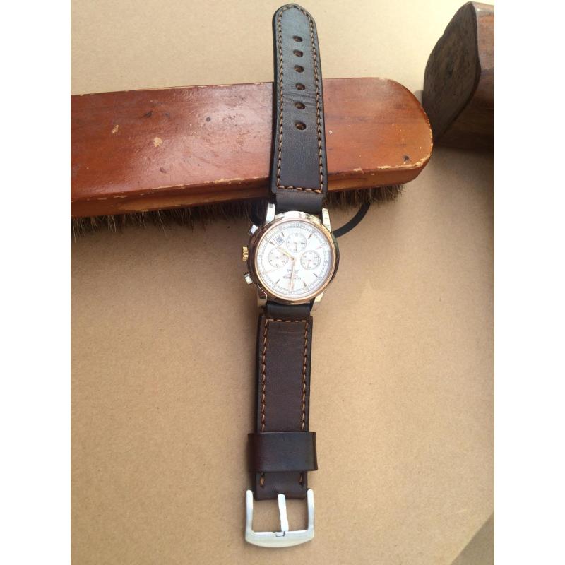 Dây đeo đồng hồ da bò LDD0193_size 22mm (Da thật nhập khẩu nguyên
con) bán chạy