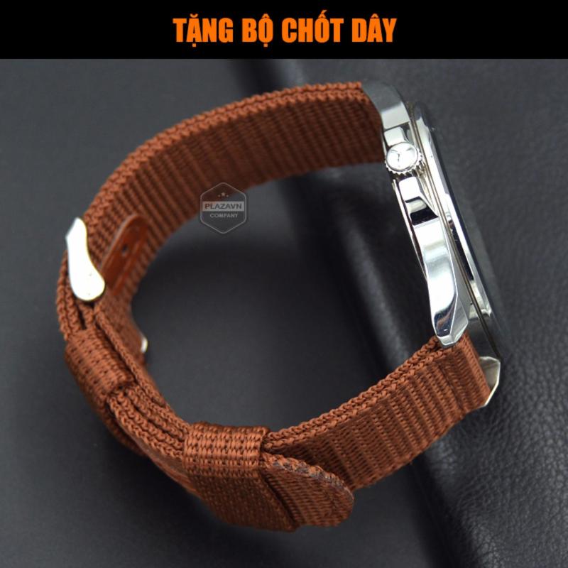 Dây quân đội loại dây vải dù nato (size 20mm) dành cho đồng hồ đeo tay siêu bền và êm tay + + tặng bộ chốt dây bán chạy