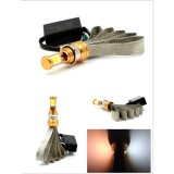 Đèn Fa-cos 3 led có râu tản nhiệt gắn xe máy