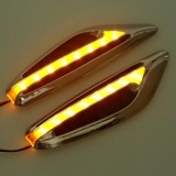 Đèn led hốc gió ánh sáng vàng đặc biệt dành cho xe hơi