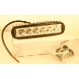Đèn led trợ sáng 6 bóng dài c6 - trắng